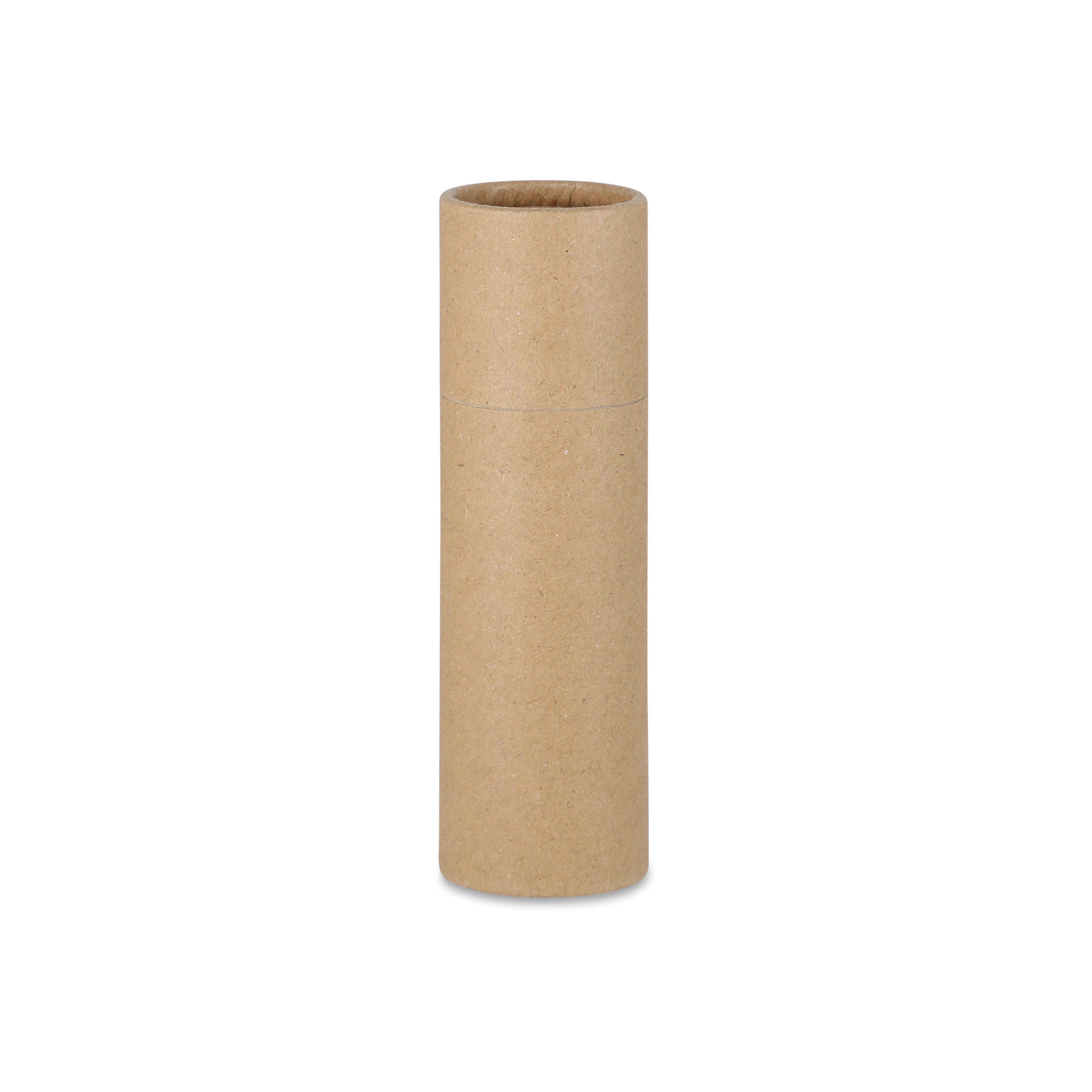גליל קרטון גבוה EcoTube 34×107 מ״מ בגוון קראפט — סגור