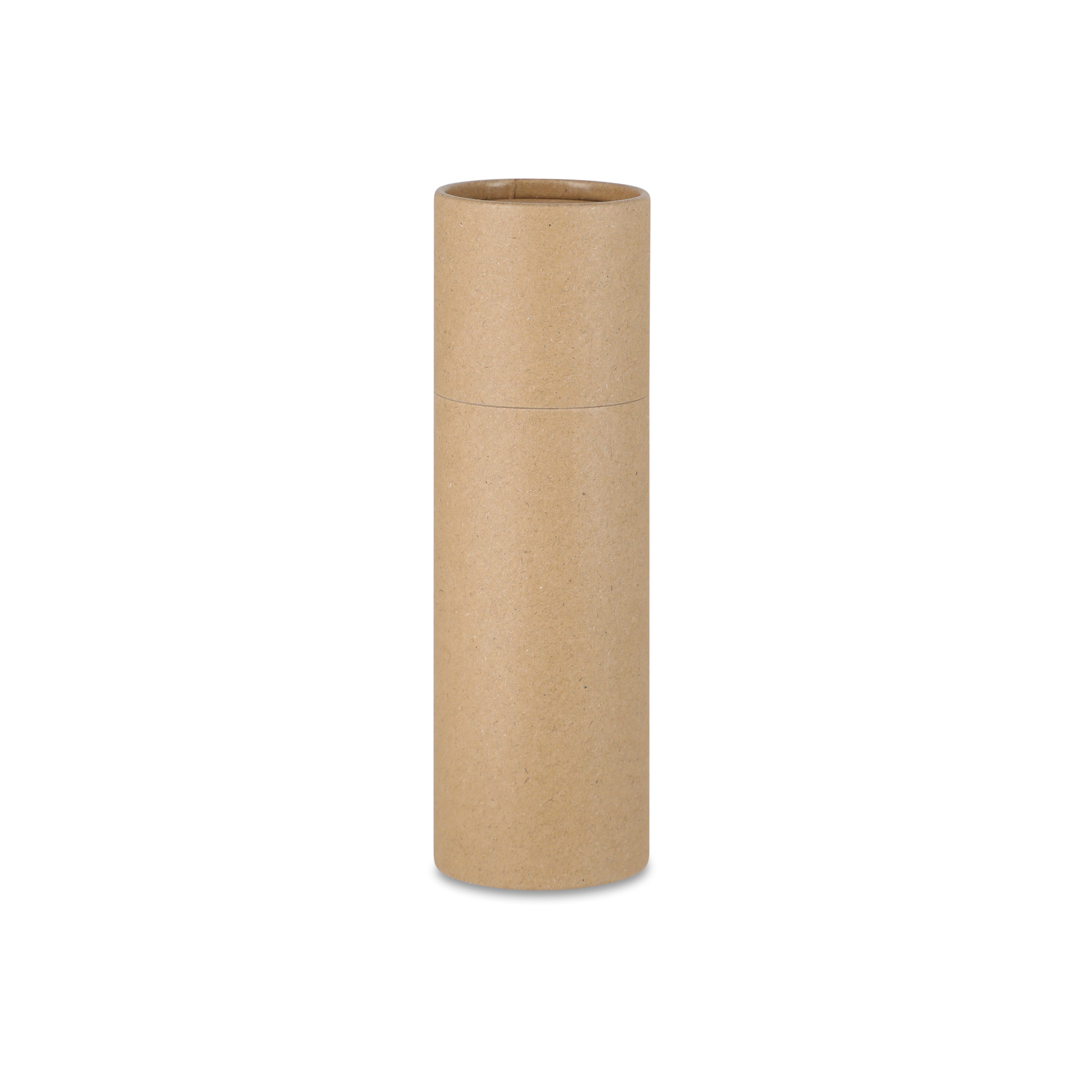 גליל קרטון גבוה EcoTube 46×139 מ״מ בגוון קראפט — סגור